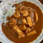 カレーの王様 風車 - 料理写真:シーフードカレー（辛口）   900円なり
