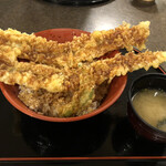 海鮮食彩 二島物語 - 穴子天丼900円