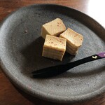 そば処 合掌 - くんせい味噌漬け豆腐