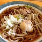 あさ乃食堂 - かしわそば