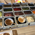 リブマックスリゾート 安芸 宮浜温泉 - サラダもしっかりと。