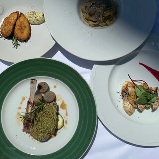 旬のディナーコース 全７品 日々内容が変わります ハングリータイガー 大阪 本町 イタリアン 食べログ