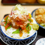 Sutando Genchan - 海鮮ねぎとろ丼 ¥1,180