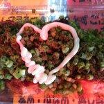 ジャンボたこ焼きじゅうじゅう - たこ焼きネギまし