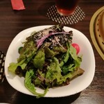 SATOブリアン - 白ごまと海苔のサラダ