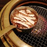 SATOブリアン - 松茸入りの割下