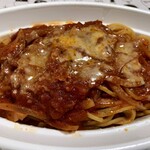 チーズもタップリのトマトソース