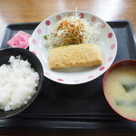 八重食堂 - 玉子焼き定食