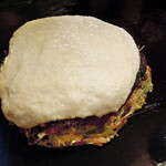 源亀 - 雪見ソースのお好み焼き1,000円(税別)