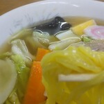 Shimmasa Shokudou - ツルピカの麺。スルスルと口に入る！