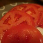 酒菜坊 橋蔵 - 冷やしトマト　ズームアップ