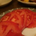 酒菜坊 橋蔵 - 冷やしトマト　ズームアップ