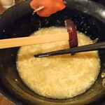 じゃじゃ麺専門店 まるじゃ - 食後、〆のチータン