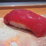 鮨 おさむ - 山口沖の鮪づけ