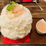 サカノウエカフェ - モモモッツァレラ　1,500円