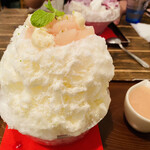 サカノウエカフェ - モモモッツァレラ　1,500円