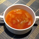 キッチン 静 - スープ（２０２０年８月訪問時）