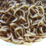 霞ポート食堂 - 麺アップ