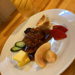 田中華麺飯店 - 『御』酢豚と生レモンサワー