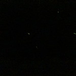 嵯峨沢館 - 2012/Jun.　夕食後の闇夜の蛍見物（見えるかな）