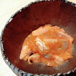 霜止出苗 - 余市のニシンのトマトフォンデュ