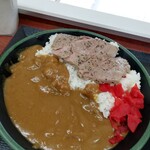 新田毎 - ステーキカレー￥690(特売日価格)