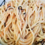 塩そば専門店 桑ばら - 冷やしクリーム明太子和えそば