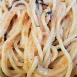 塩そば専門店 桑ばら - 冷やしクリーム明太子和えそば