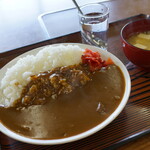 Shimmasa Shokudou - カレー大盛り（¥550+¥50）税込み　味噌汁付きます