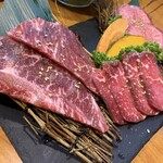 Gensen Wagyuu Yakiniku Tabehoudai Shingyuukan - 先付