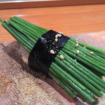 鮨 おさむ - 芽葱