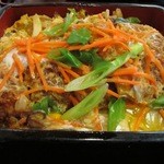 華屋与兵衛 - ランチ　カツ重　￥1029-