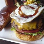 R-S - ハワイアンバーガー、トッピング（エッグ＆チーズ）