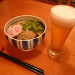 居酒屋りんたろう - さぬきうどん　￥500