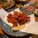 居酒屋りんたろう - ヒラツメかに唐揚げ　￥450
