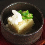 月見里 - 帆立の冷製真薯