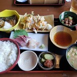 大磯大衆食堂 えびや - おすすめセット2020.08.18