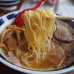  びせり - 煮干しらーめん（麺）