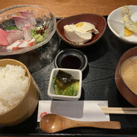魚感うえさき - お造り定食 魚感うえさき - お造り定食