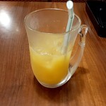 びっくりドンキー - オレンジジュース