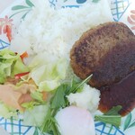 ビッグワンレストラン - 20/8 ロコモコ和風おろしソース:900円