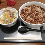 そば処 美園信州庵 - 味定天丼(大盛り/788円)