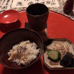 玄 - 蕎麦米入り新生姜ご飯