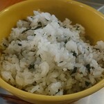 cafe OGU1 - わかめご飯
