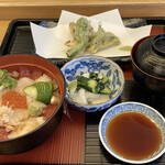寿司久 - バラちらしおすすめランチ♬︎1200円