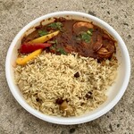 スプーンソング - クラシックシリーズの海老ベルベレ＆チキンプラオ 1,300円