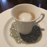 エノテカ・ラ・リコルマ - 2012/06　王様しいたけのスープ