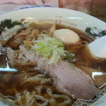 麺屋晃心 - 晃心の無化調が生きる、優しいｹﾄﾞしっかりした味わいの『ら～めん　しょうゆ』￥600-