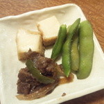 五味箱 - 本日のお通し