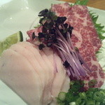 Japanese Dining ゑびすダイニング - 馬刺し・・・たてがみ付き